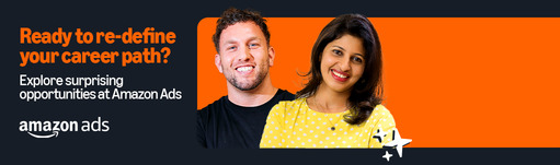 Ready to re-define your career path? Explore surprising opportunities at Amazon Ads.