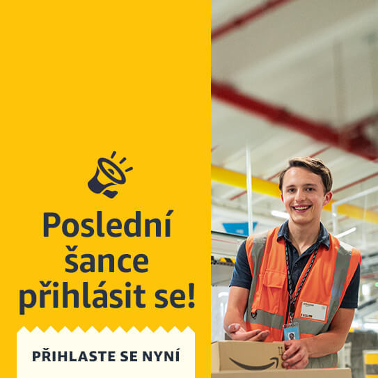 Nabízíme práci Amazon.jobs